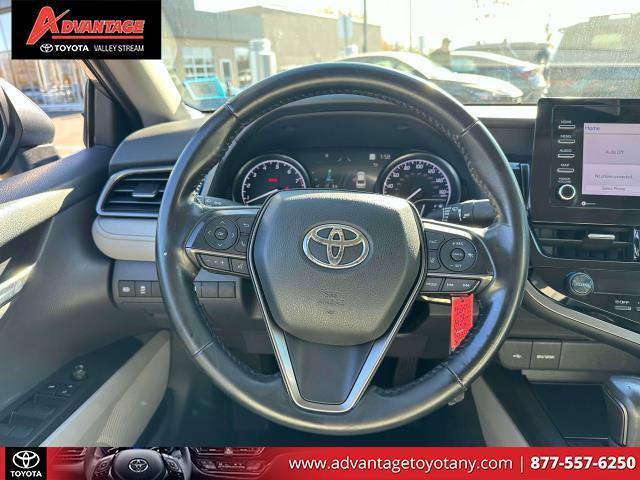 used 2021 Toyota Camry car, priced at $22,500