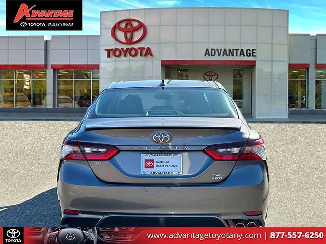 used 2021 Toyota Camry car, priced at $22,500