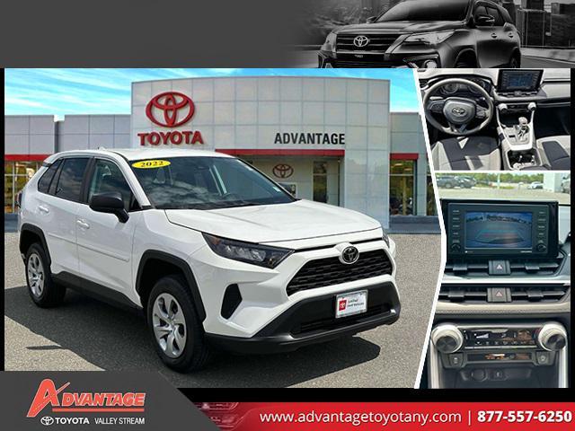 used 2022 Toyota RAV4 car, priced at $25,899