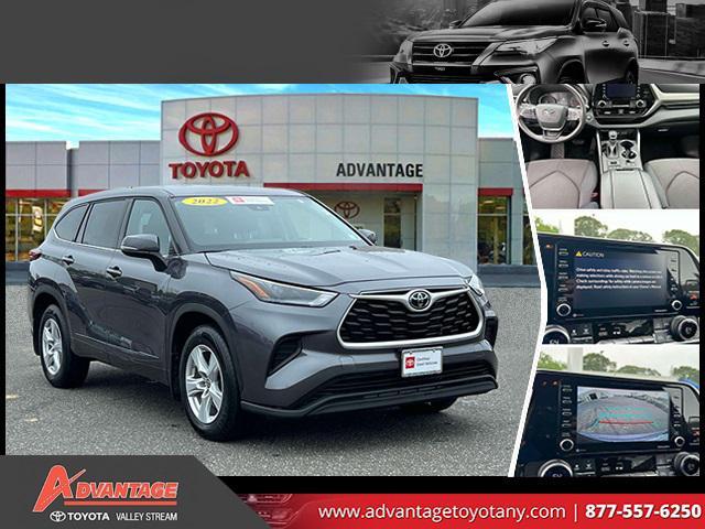 used 2022 Toyota Highlander car, priced at $31,494