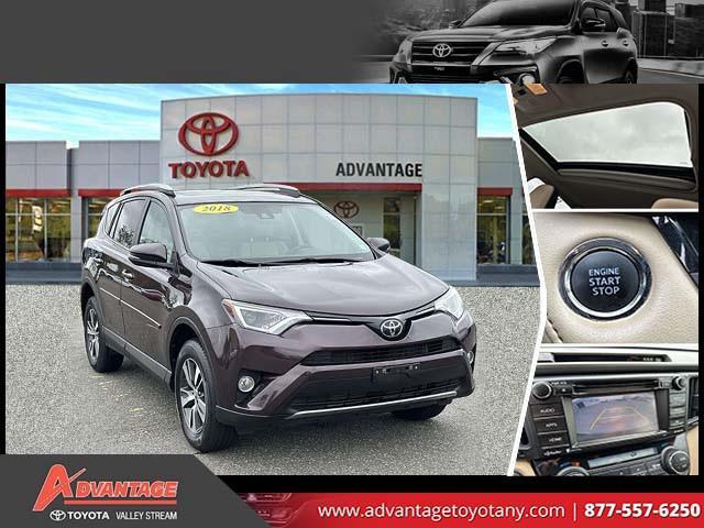 used 2018 Toyota RAV4 car, priced at $18,794