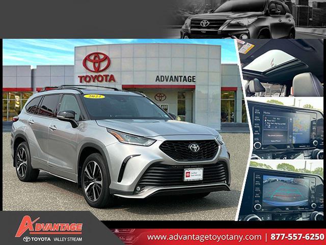 used 2022 Toyota Highlander car, priced at $37,999