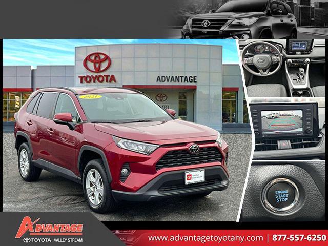 used 2021 Toyota RAV4 car, priced at $24,989