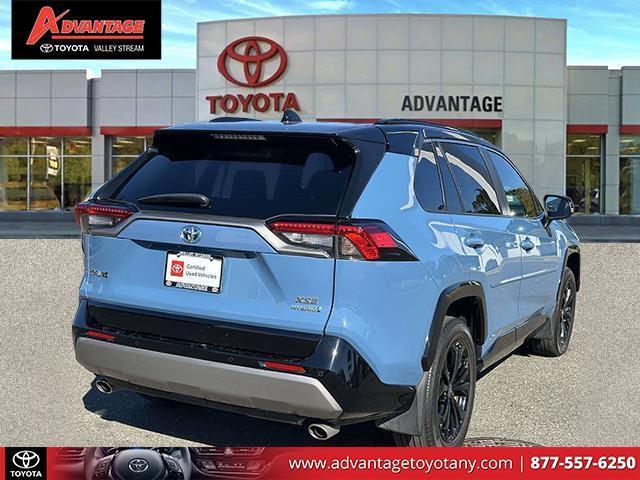 used 2022 Toyota RAV4 Hybrid car, priced at $33,100