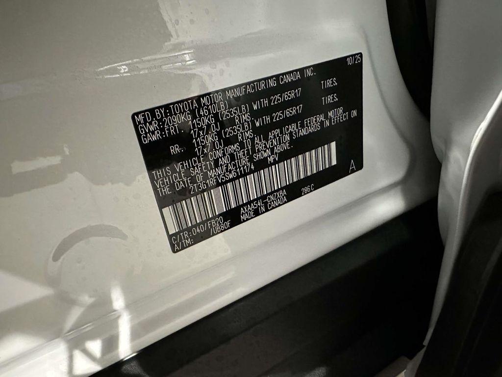 new 2025 Toyota RAV4 car, priced at $33,809