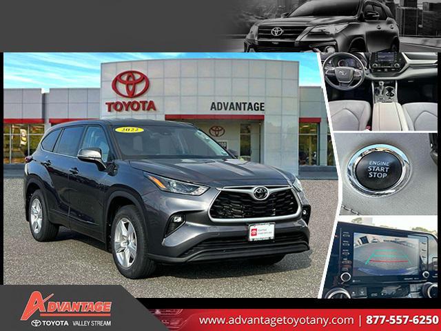 used 2022 Toyota Highlander car, priced at $29,904