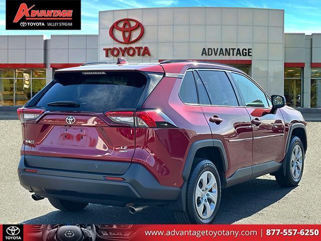 used 2021 Toyota RAV4 car, priced at $25,000