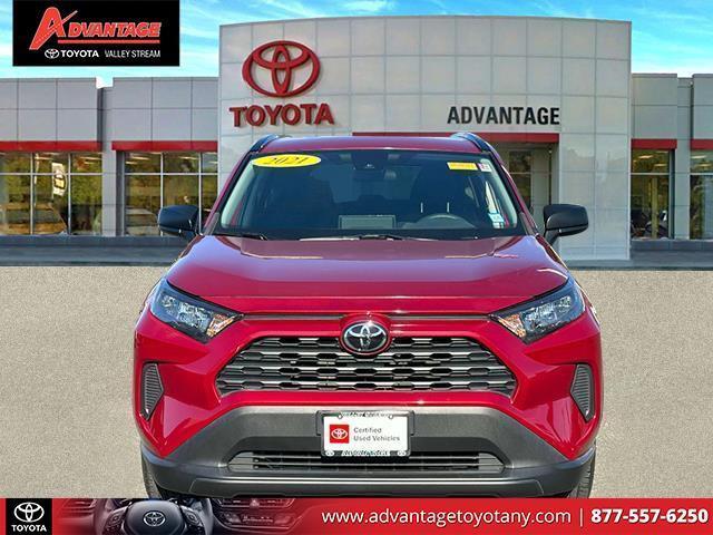 used 2021 Toyota RAV4 car, priced at $25,000