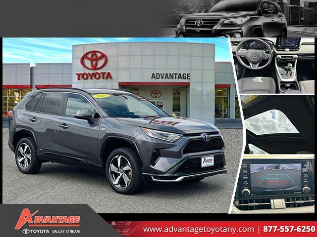 used 2021 Toyota RAV4 Prime car, priced at $35,298