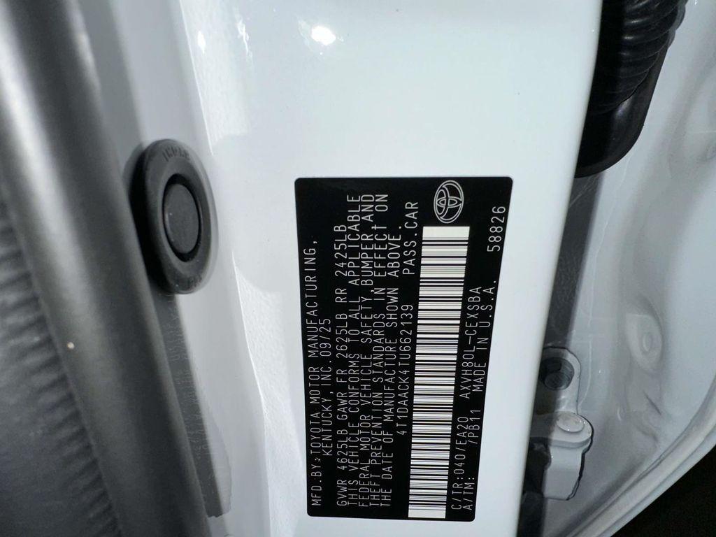 new 2026 Toyota Camry car, priced at $35,184