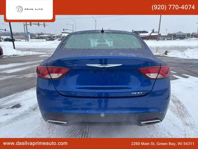 used 2015 Chrysler 200 car, priced at $11,990