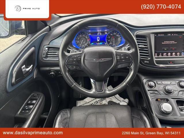 used 2015 Chrysler 200 car, priced at $11,990