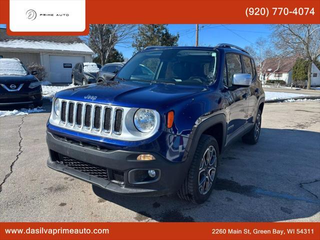 used 2017 Jeep Renegade car, priced at $14,490