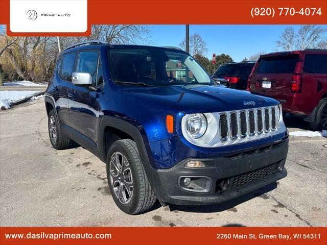 used 2017 Jeep Renegade car, priced at $14,490