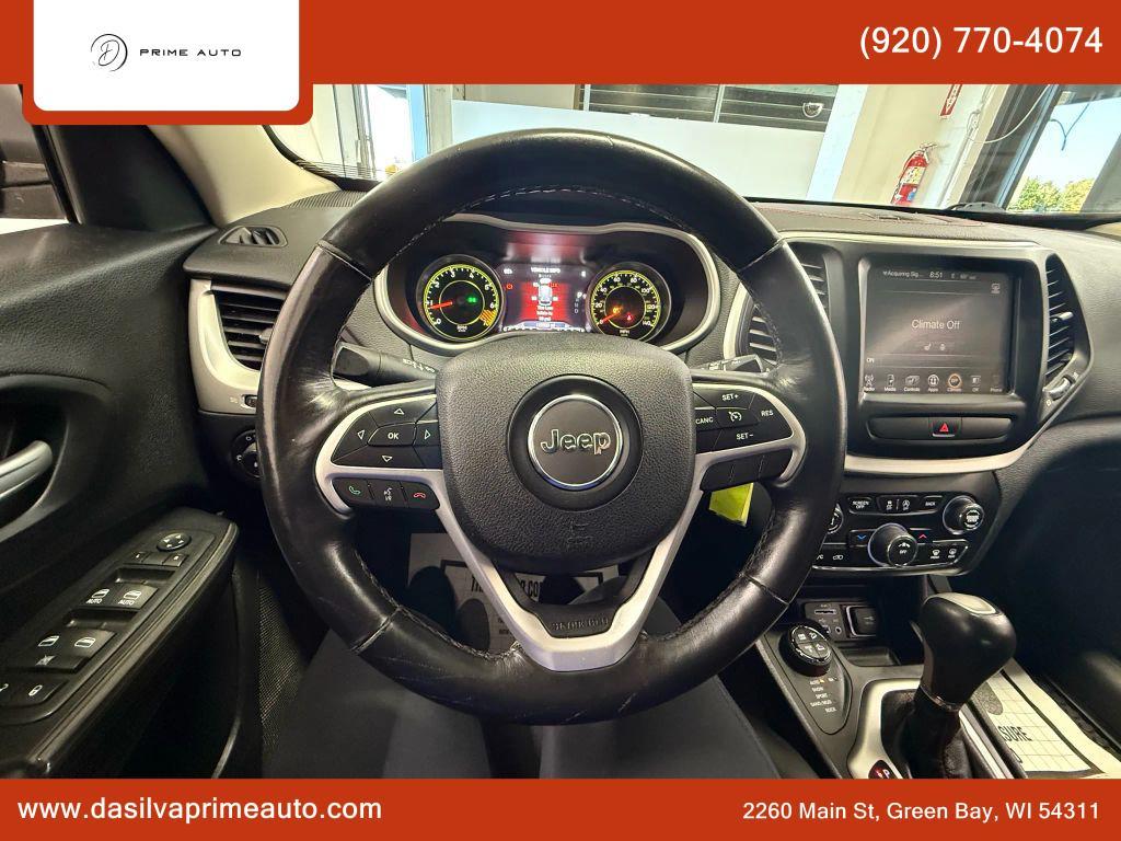 used 2016 Jeep Cherokee car, priced at $13,290