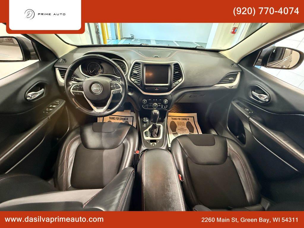 used 2016 Jeep Cherokee car, priced at $13,290