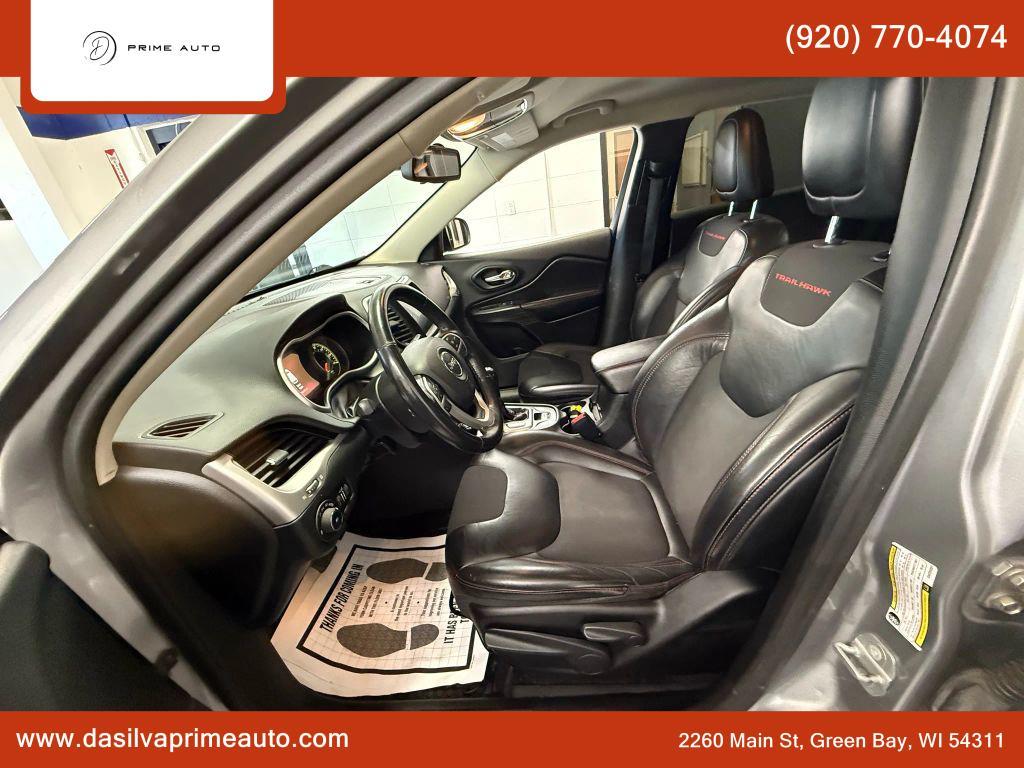 used 2016 Jeep Cherokee car, priced at $13,290