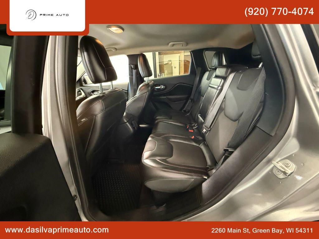 used 2016 Jeep Cherokee car, priced at $13,290