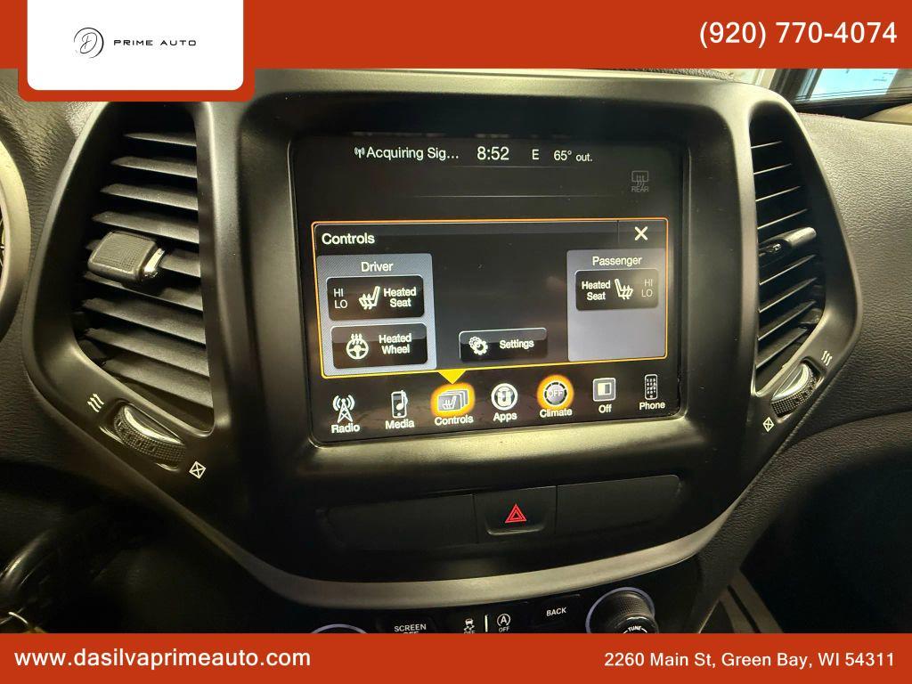 used 2016 Jeep Cherokee car, priced at $13,290