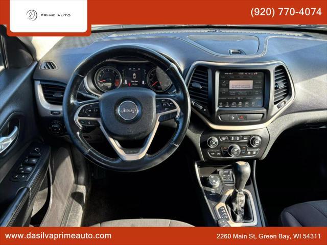 used 2015 Jeep Cherokee car, priced at $11,990