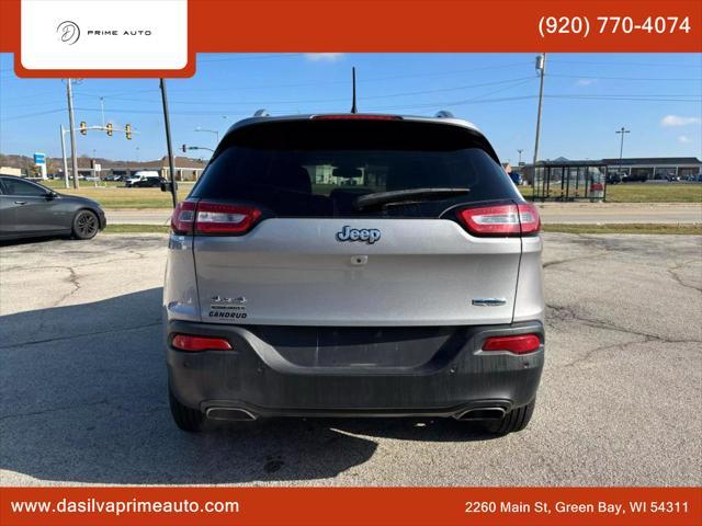 used 2015 Jeep Cherokee car, priced at $11,990