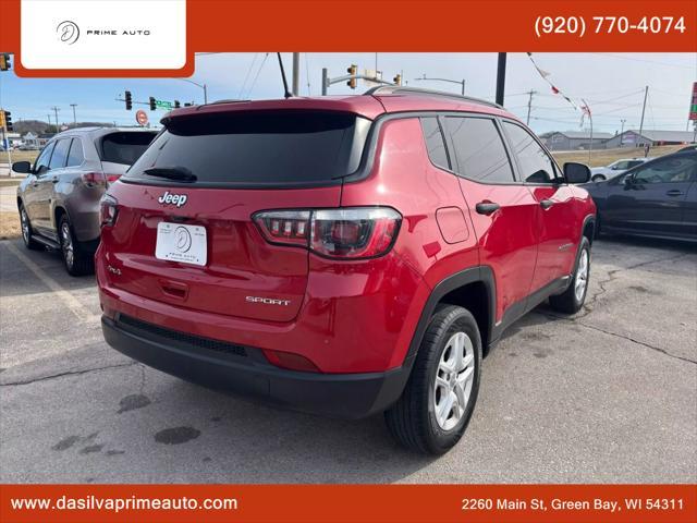 used 2018 Jeep Compass car, priced at $14,790