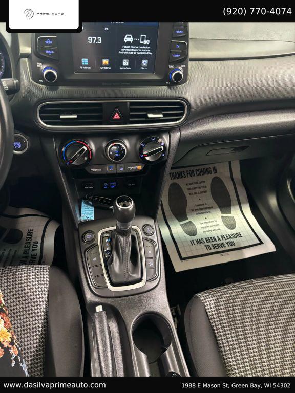 used 2018 Hyundai Kona car, priced at $15,990