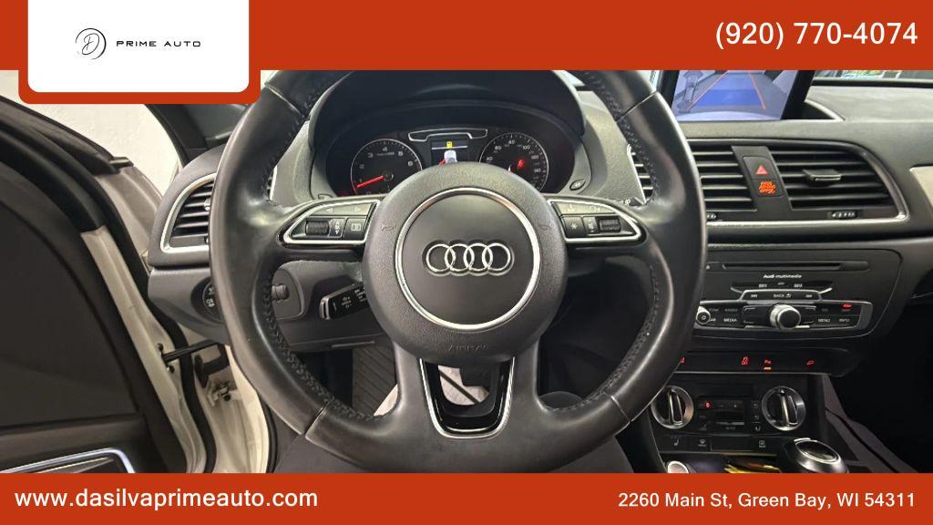 used 2015 Audi Q3 car, priced at $12,990