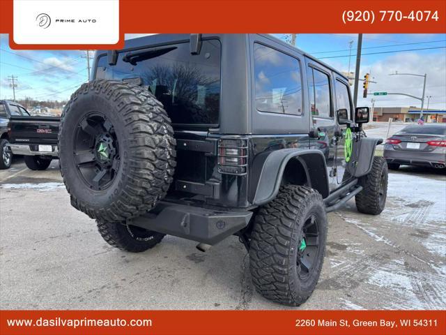 used 2015 Jeep Wrangler Unlimited car, priced at $24,990