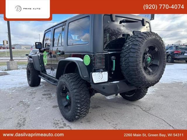 used 2015 Jeep Wrangler Unlimited car, priced at $24,990