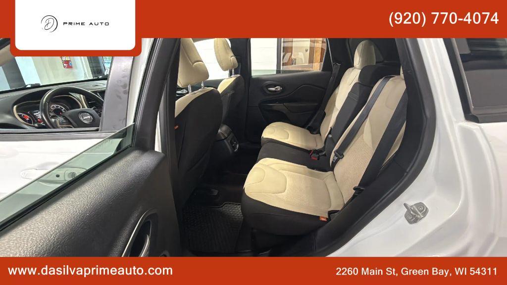used 2016 Jeep Cherokee car, priced at $13,990