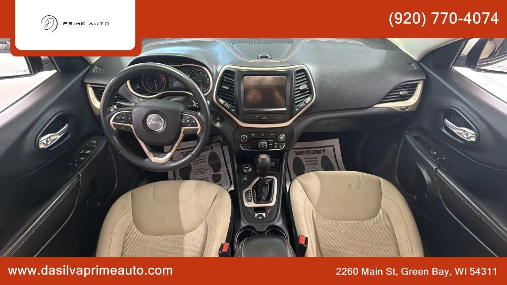 used 2016 Jeep Cherokee car, priced at $13,990