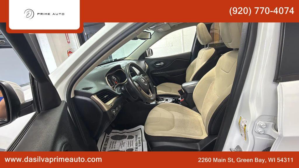used 2016 Jeep Cherokee car, priced at $13,990