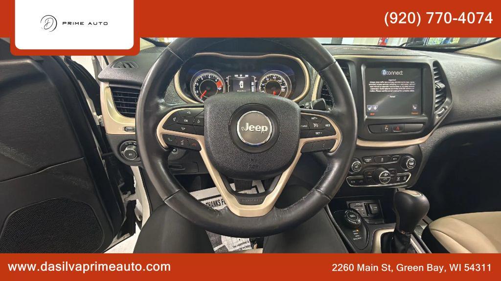 used 2016 Jeep Cherokee car, priced at $13,990
