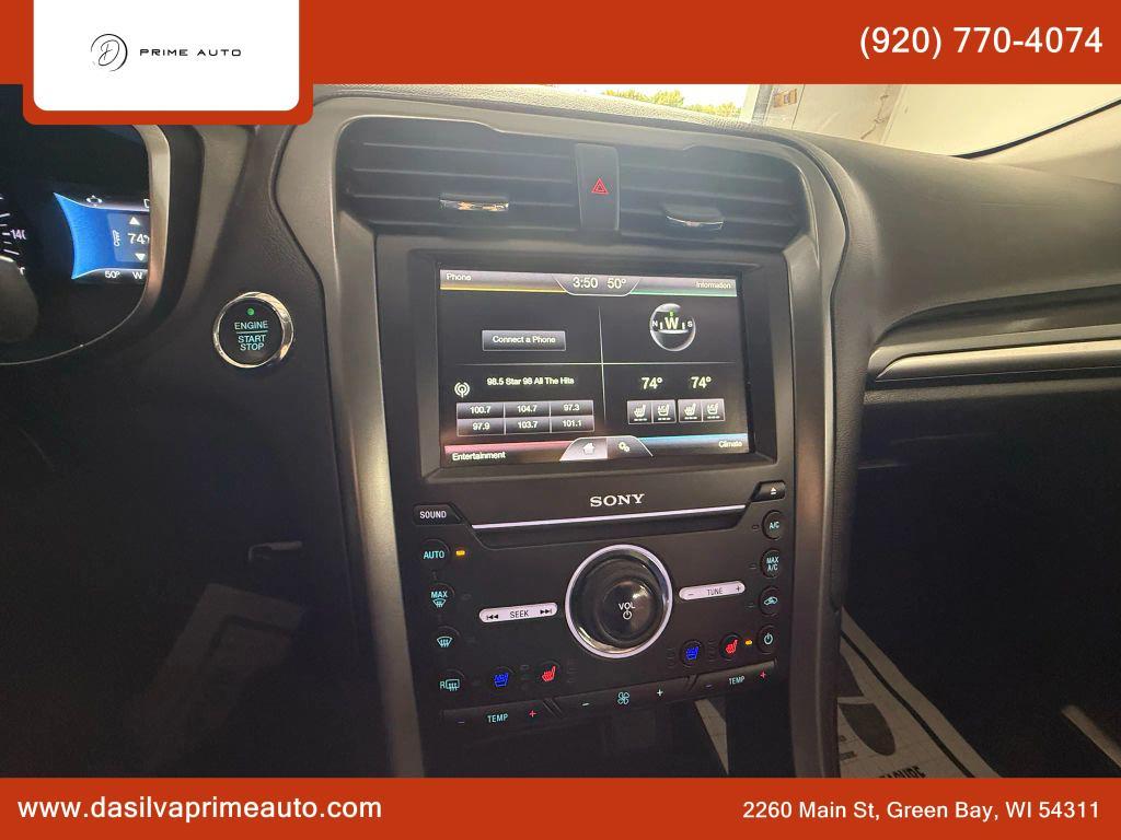 used 2016 Ford Fusion car, priced at $13,990
