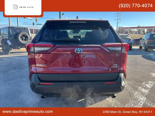 used 2019 Toyota RAV4 Hybrid car, priced at $19,990