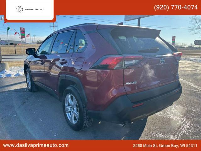 used 2019 Toyota RAV4 Hybrid car, priced at $19,990