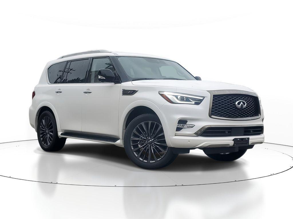 used 2023 INFINITI QX80 car, priced at $53,550