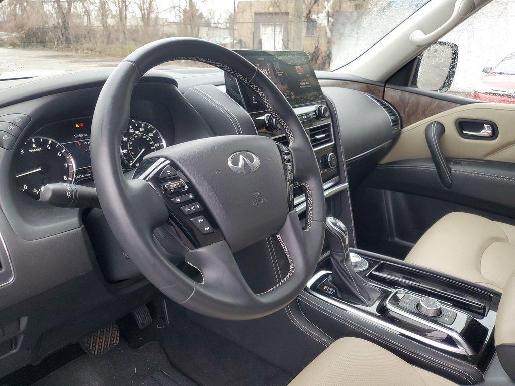 used 2023 INFINITI QX80 car, priced at $53,550