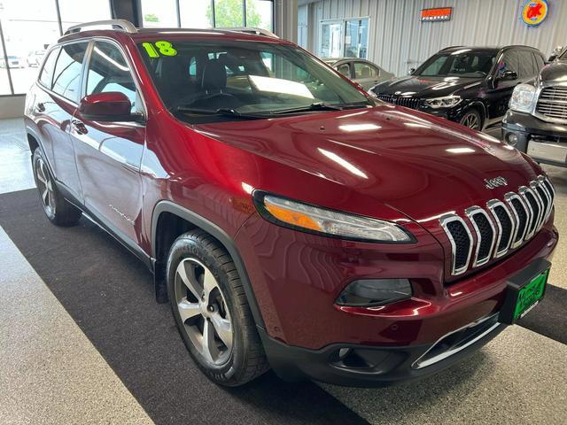 used 2018 Jeep Cherokee car, priced at $19,995