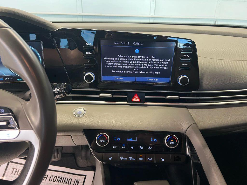 used 2022 Hyundai Elantra car, priced at $18,995