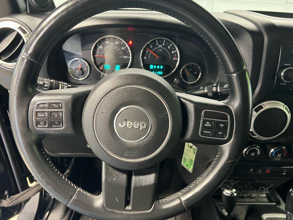 used 2014 Jeep Wrangler Unlimited car, priced at $19,995