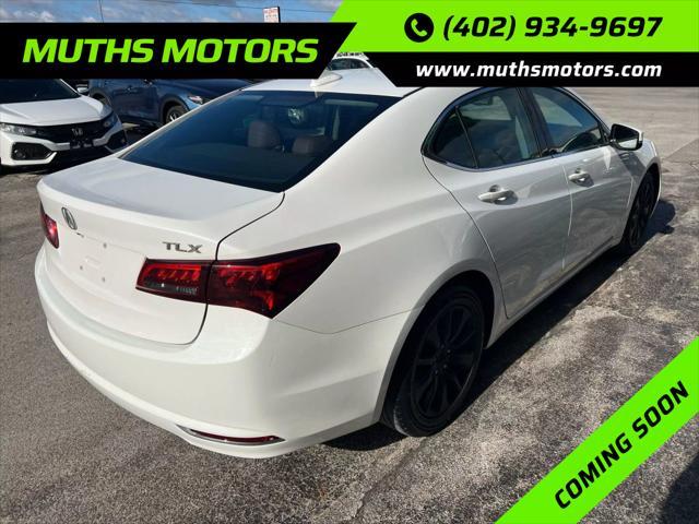 used 2015 Acura TLX car, priced at $14,995