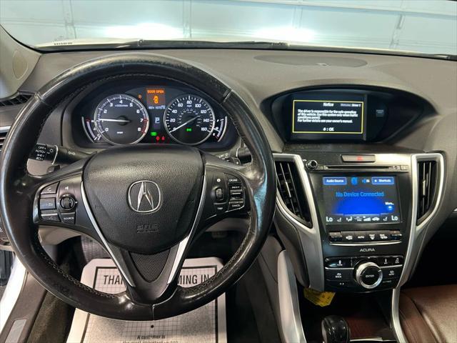 used 2015 Acura TLX car, priced at $15,995