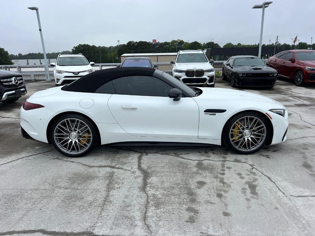 used 2022 Mercedes-Benz AMG SL 63 car, priced at $113,995