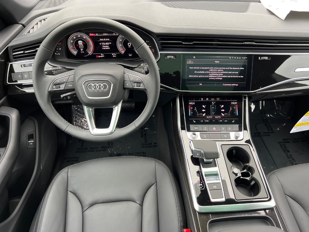 new 2025 Audi Q8 car, priced at $77,120