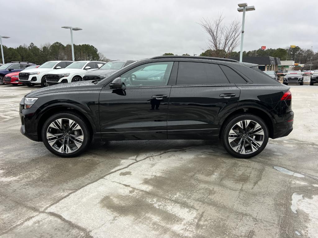 new 2025 Audi Q8 car, priced at $77,120