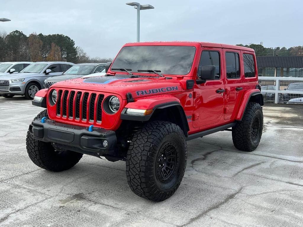 used 2021 Jeep Wrangler Unlimited 4xe car, priced at $37,999