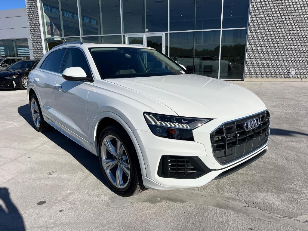 used 2023 Audi Q8 car, priced at $49,995