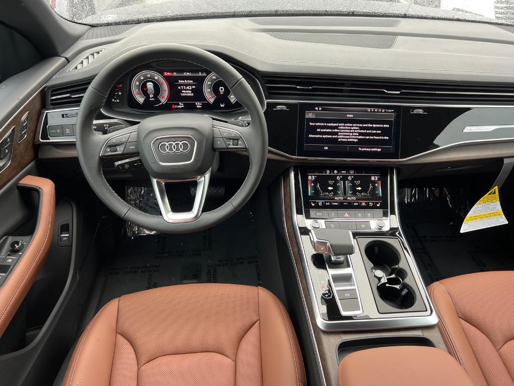 new 2025 Audi Q8 car, priced at $81,820